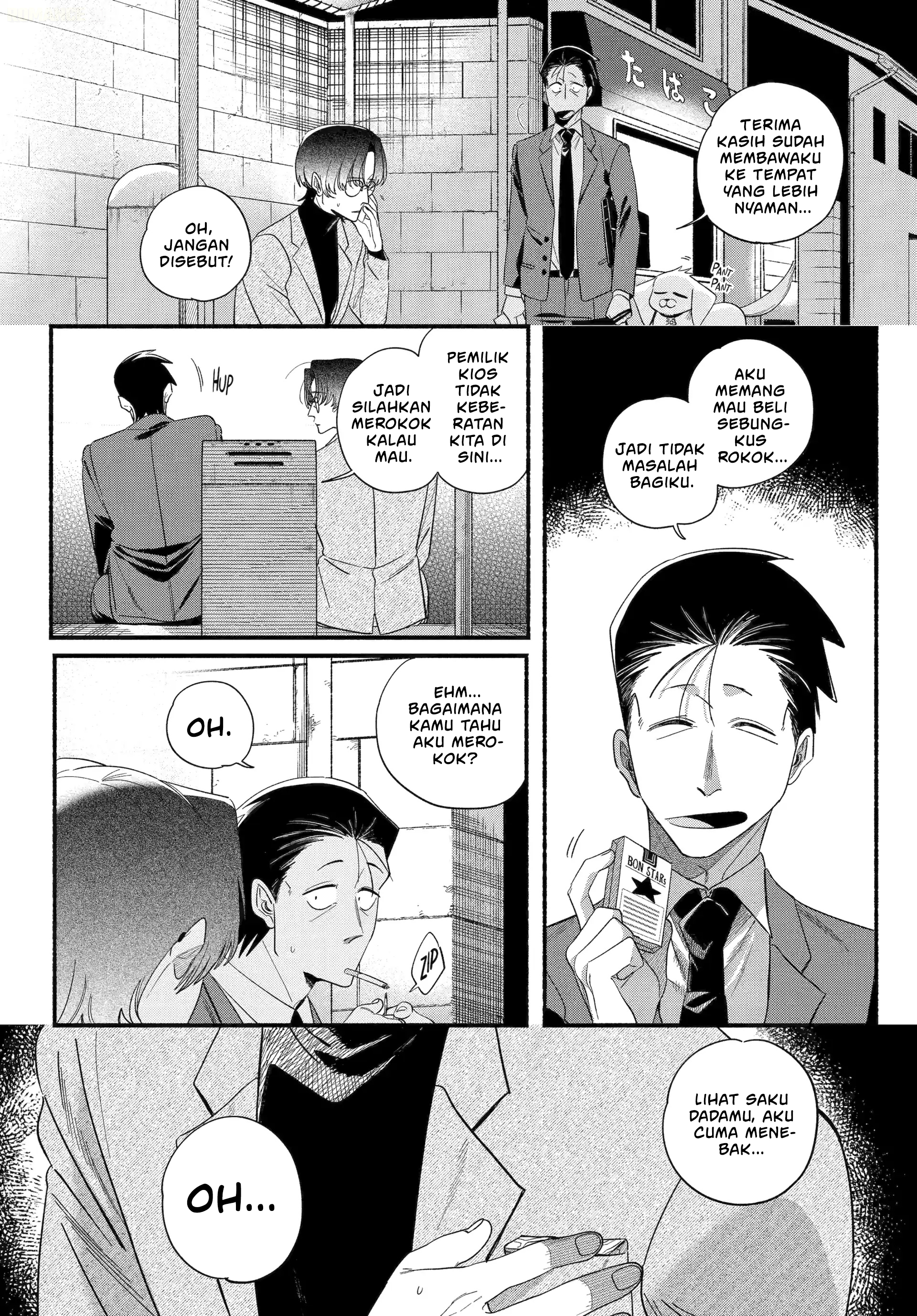 A Story About Smoking at the Back of the Supermarket (Super no Ura de Yani Suu Futari) Chapter 54 Gambar 19