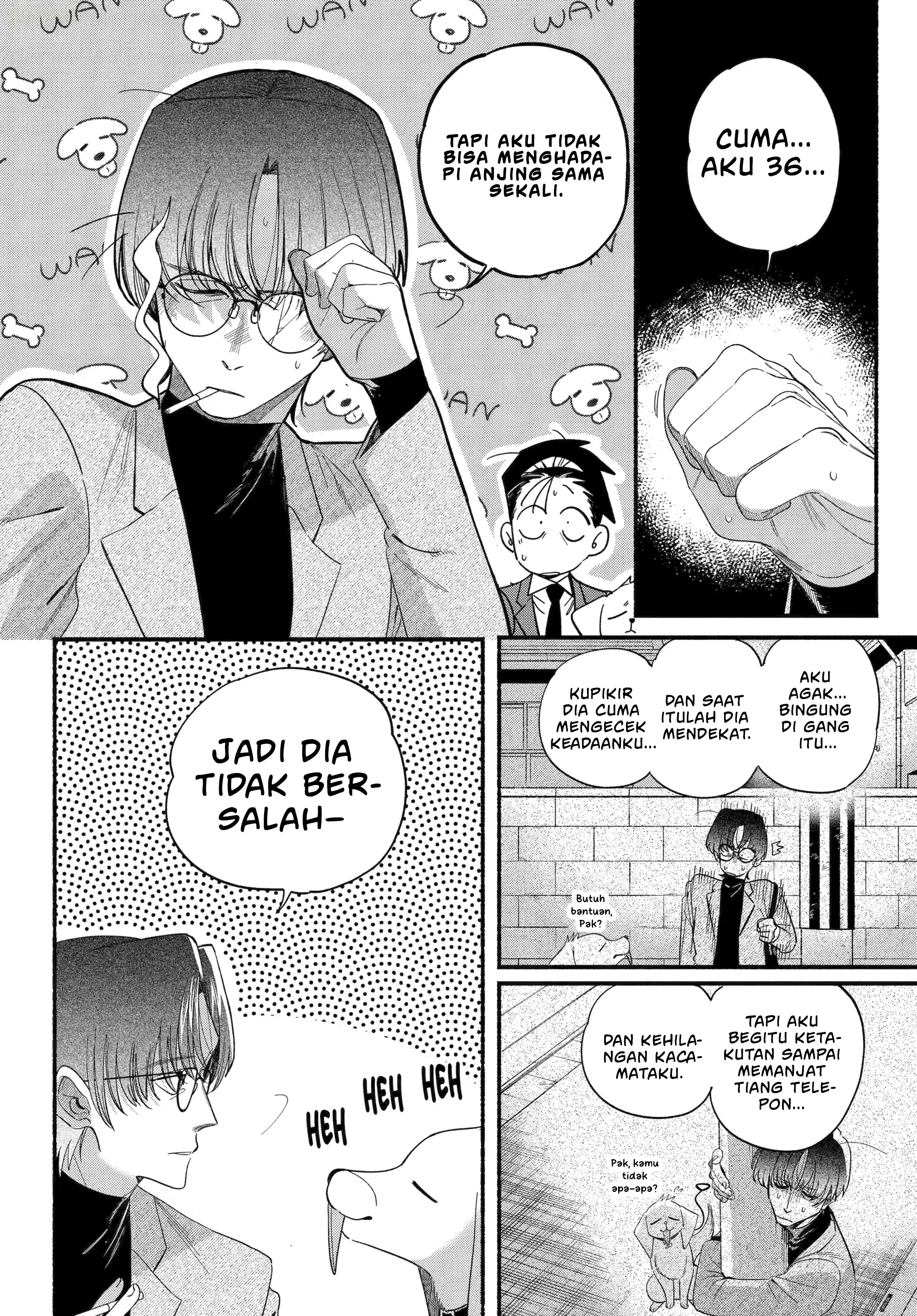 A Story About Smoking at the Back of the Supermarket (Super no Ura de Yani Suu Futari) Chapter 54 Gambar 21
