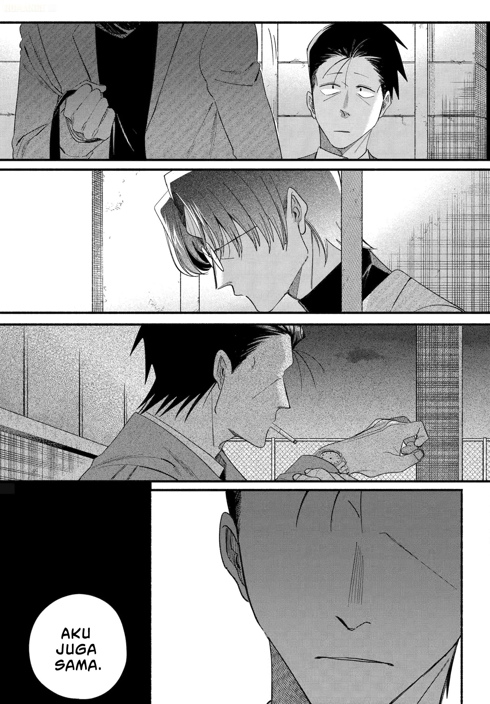 A Story About Smoking at the Back of the Supermarket (Super no Ura de Yani Suu Futari) Chapter 54 Gambar 28