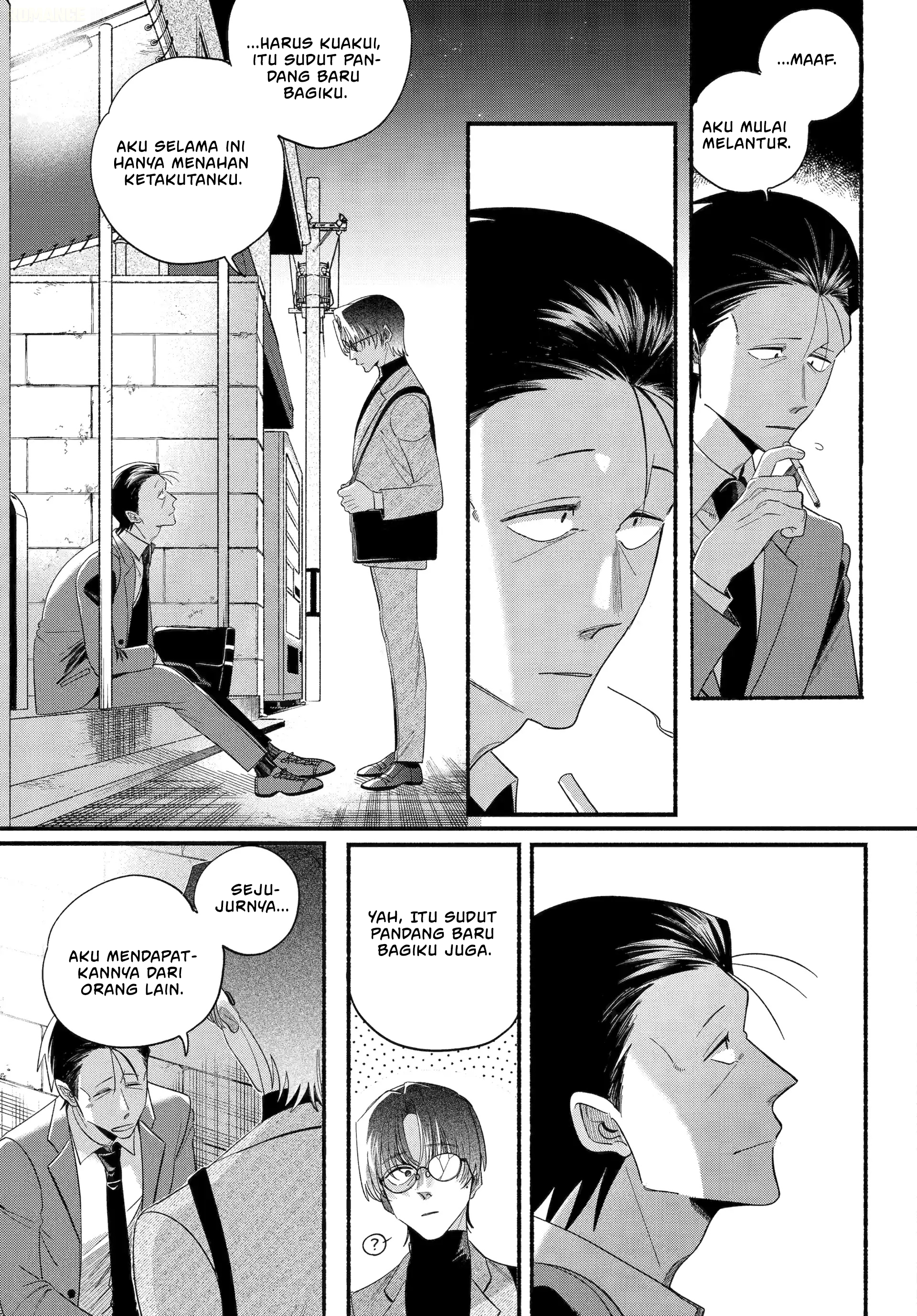 A Story About Smoking at the Back of the Supermarket (Super no Ura de Yani Suu Futari) Chapter 54 Gambar 32