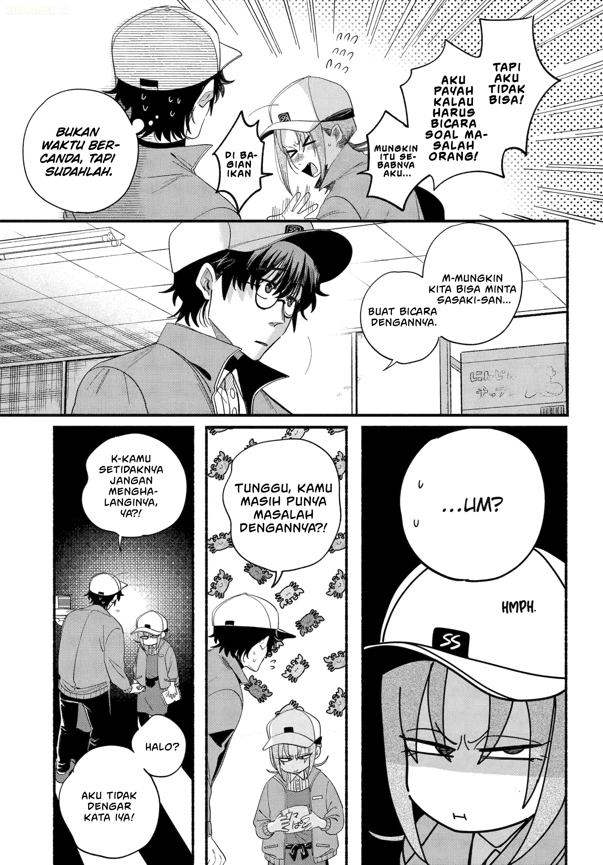A Story About Smoking at the Back of the Supermarket (Super no Ura de Yani Suu Futari) Chapter 55 Gambar 10
