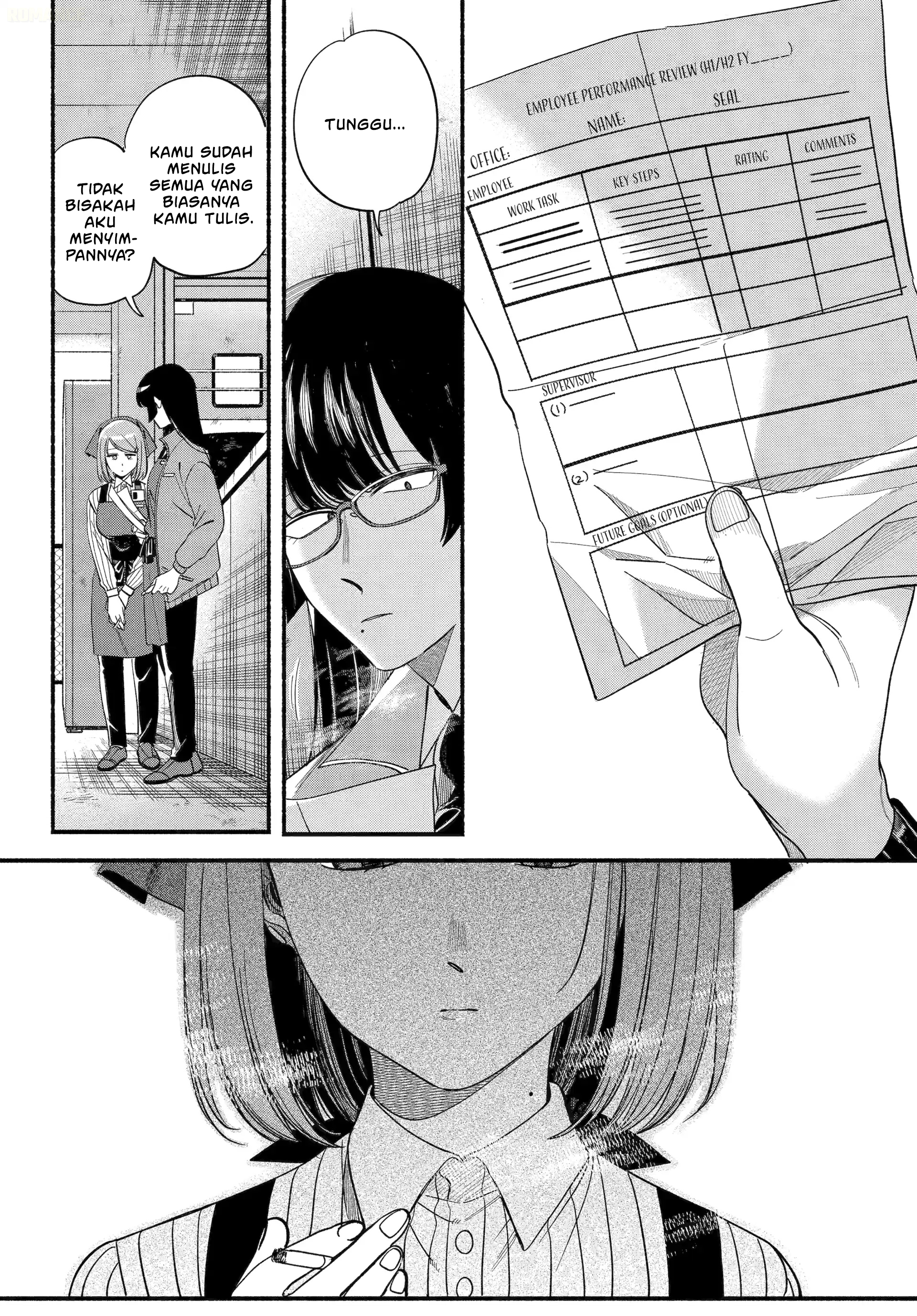 A Story About Smoking at the Back of the Supermarket (Super no Ura de Yani Suu Futari) Chapter 55 Gambar 13