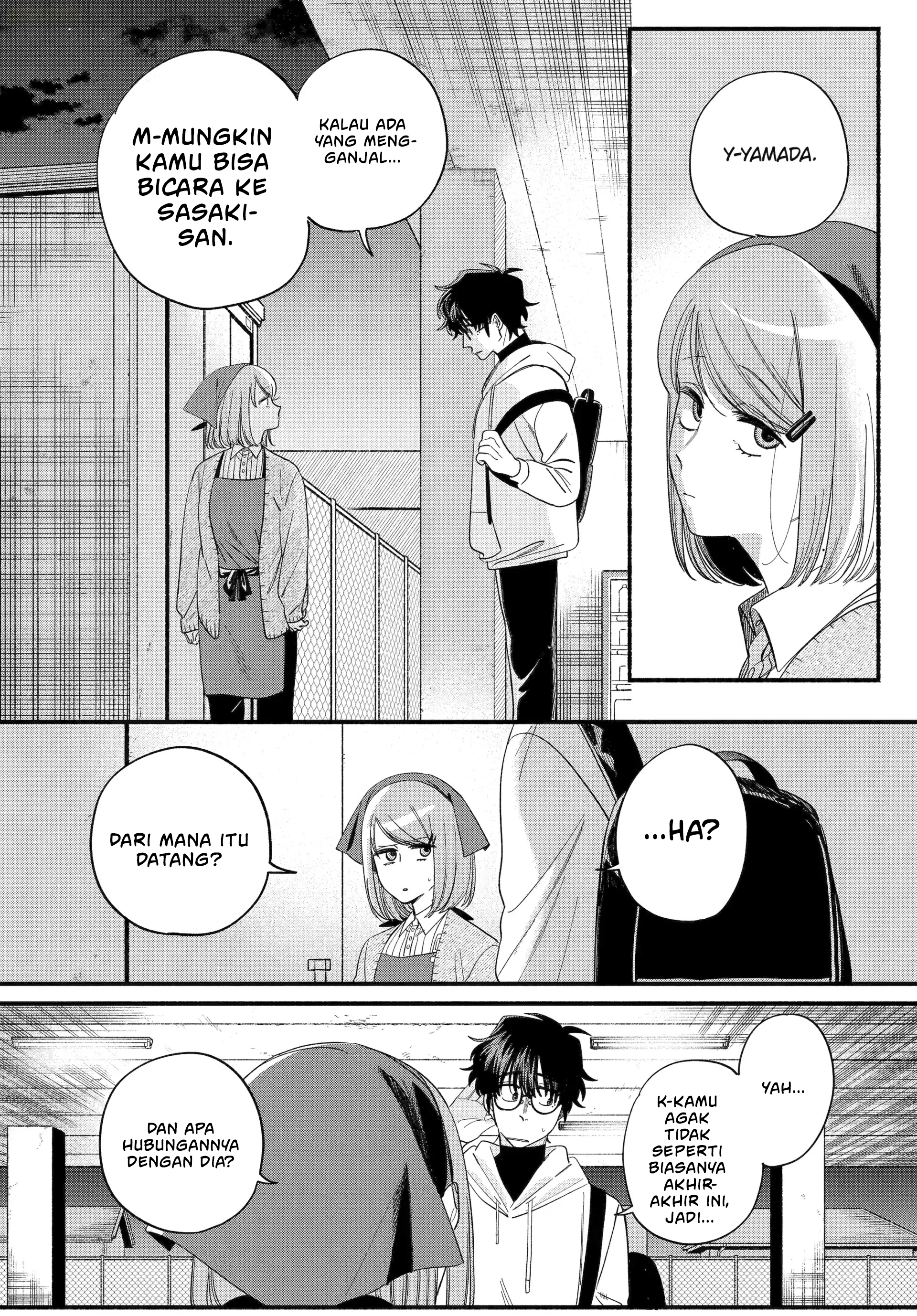 A Story About Smoking at the Back of the Supermarket (Super no Ura de Yani Suu Futari) Chapter 55 Gambar 27