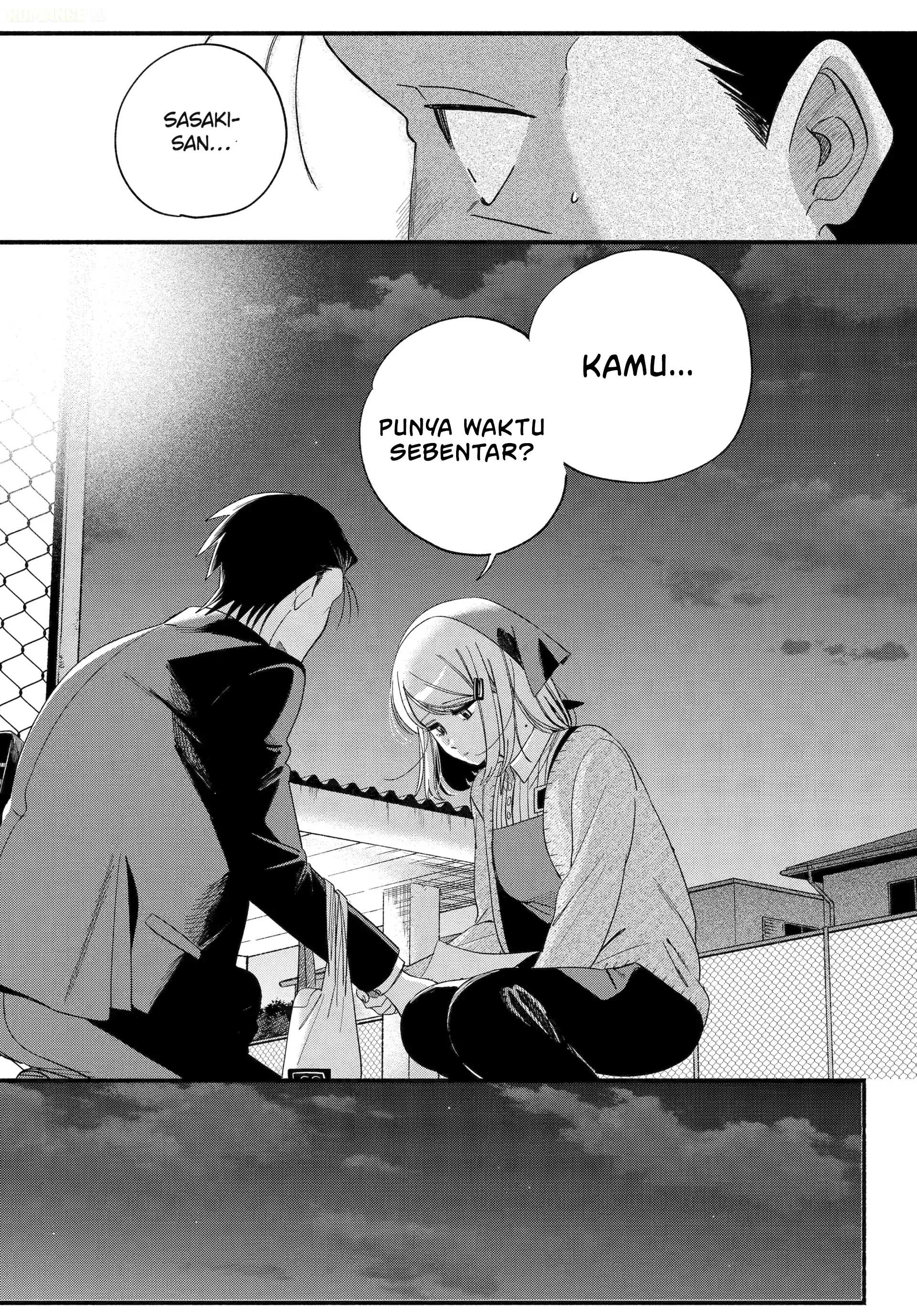 A Story About Smoking at the Back of the Supermarket (Super no Ura de Yani Suu Futari) Chapter 55 Gambar 40