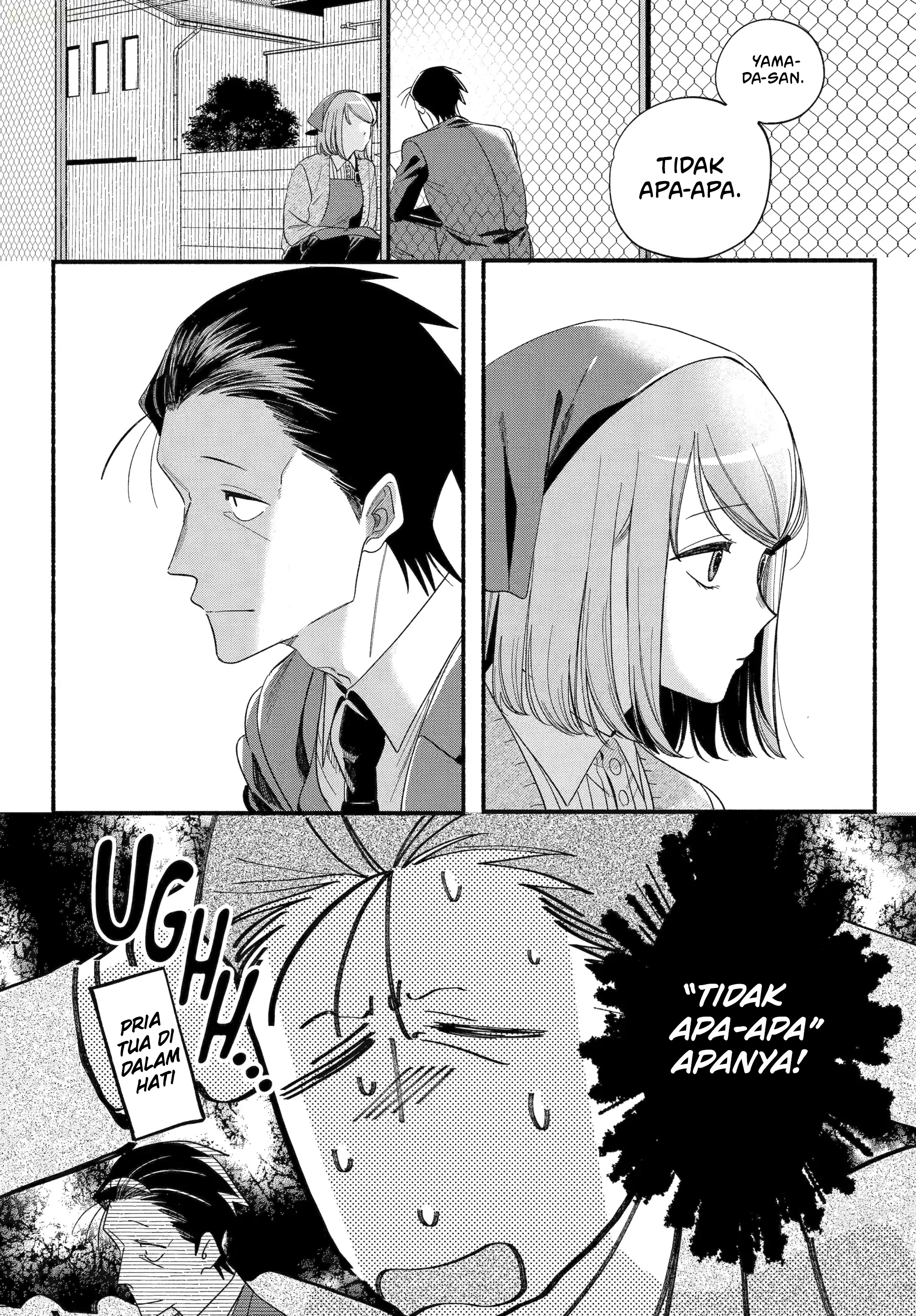 A Story About Smoking at the Back of the Supermarket (Super no Ura de Yani Suu Futari) Chapter 56 Gambar 3