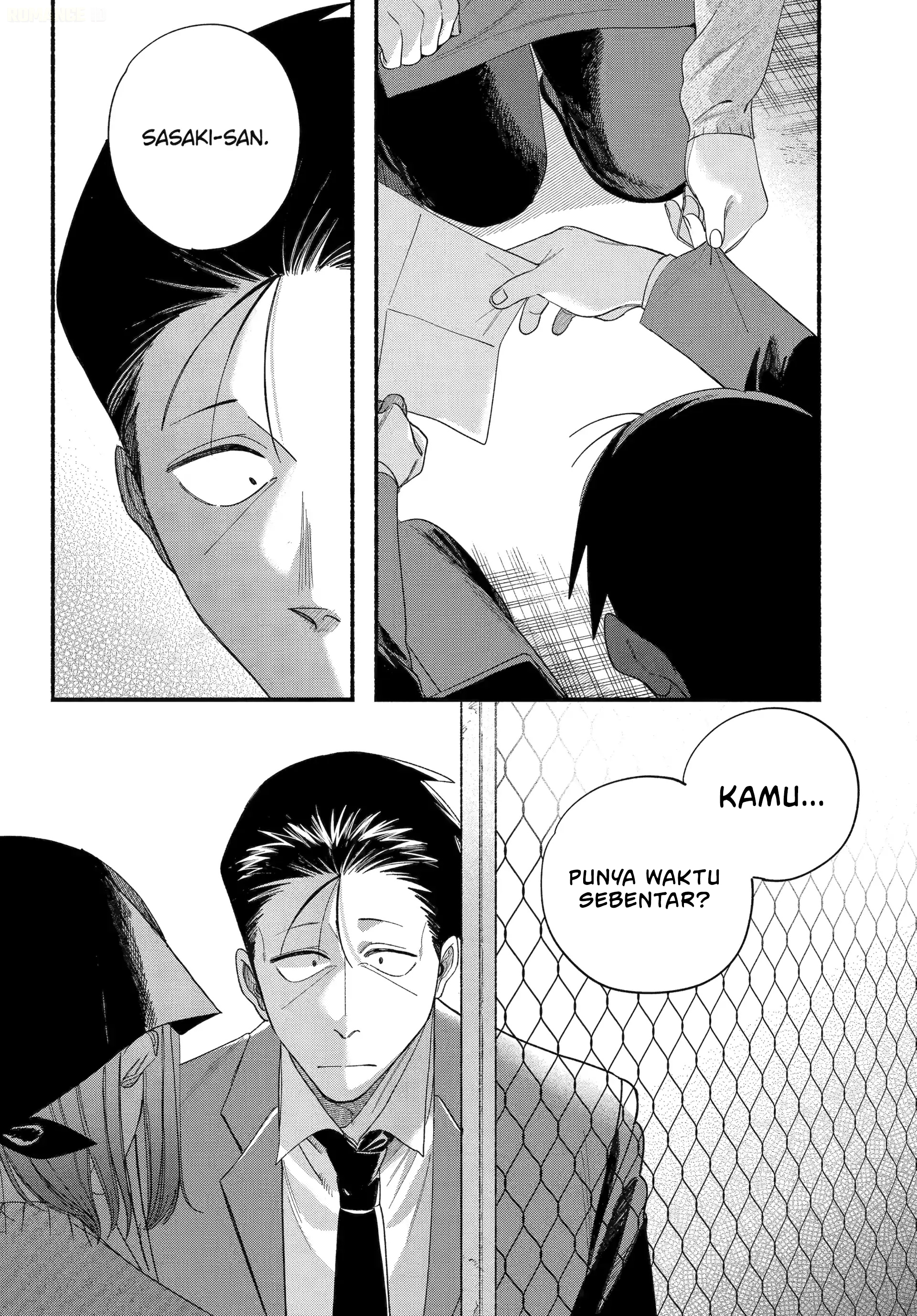 A Story About Smoking at the Back of the Supermarket (Super no Ura de Yani Suu Futari) Chapter 56 Gambar 5