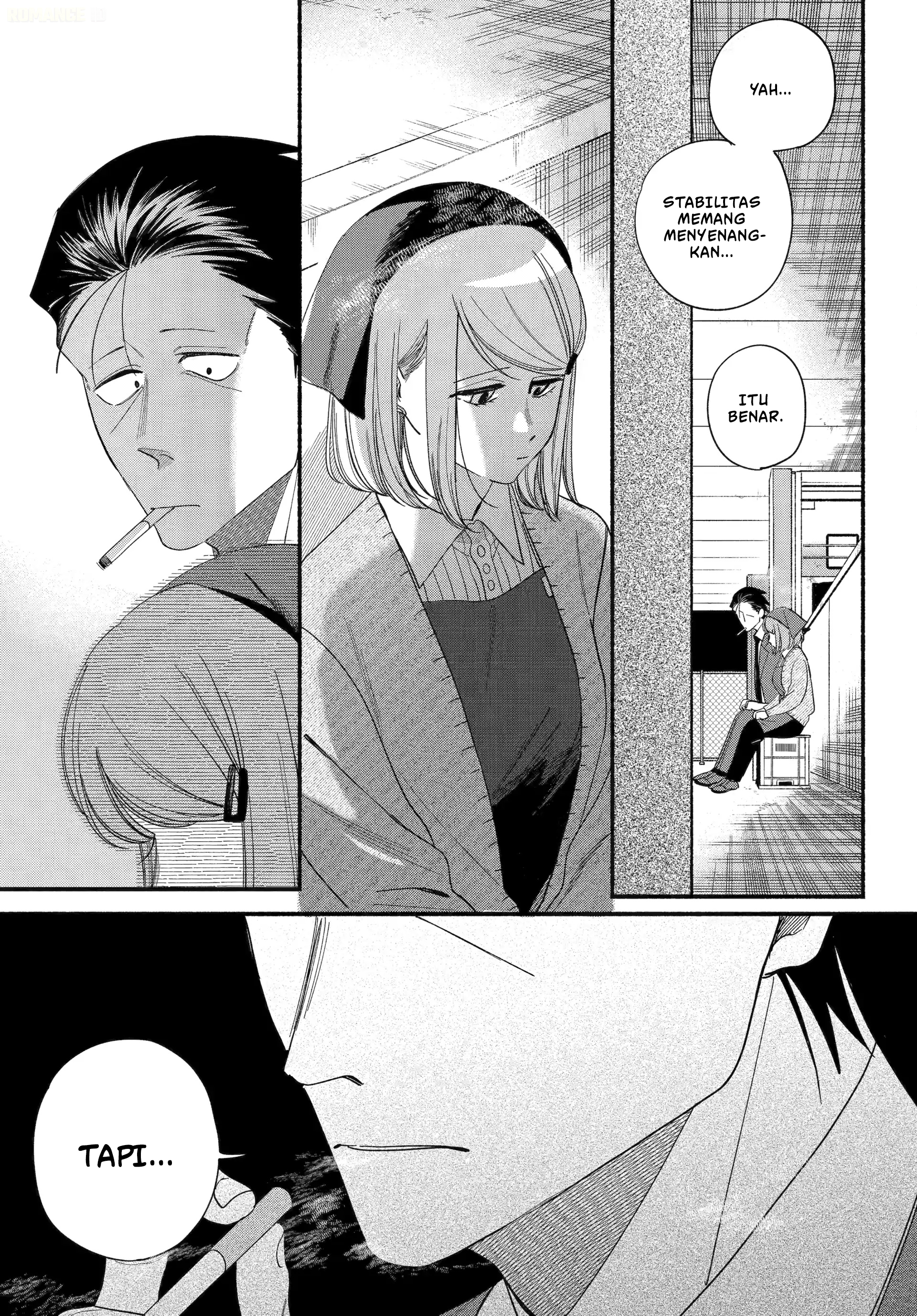 A Story About Smoking at the Back of the Supermarket (Super no Ura de Yani Suu Futari) Chapter 56 Gambar 30