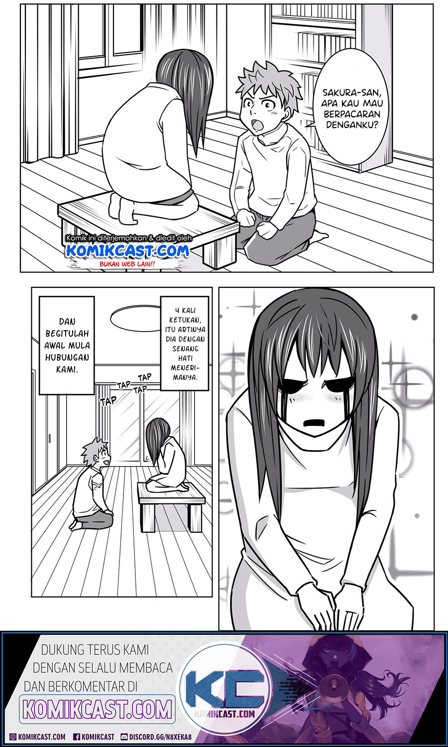 A Story about Living with a Ghost who will Attain Enlightenment in a Year Chapter 02 Gambar 3