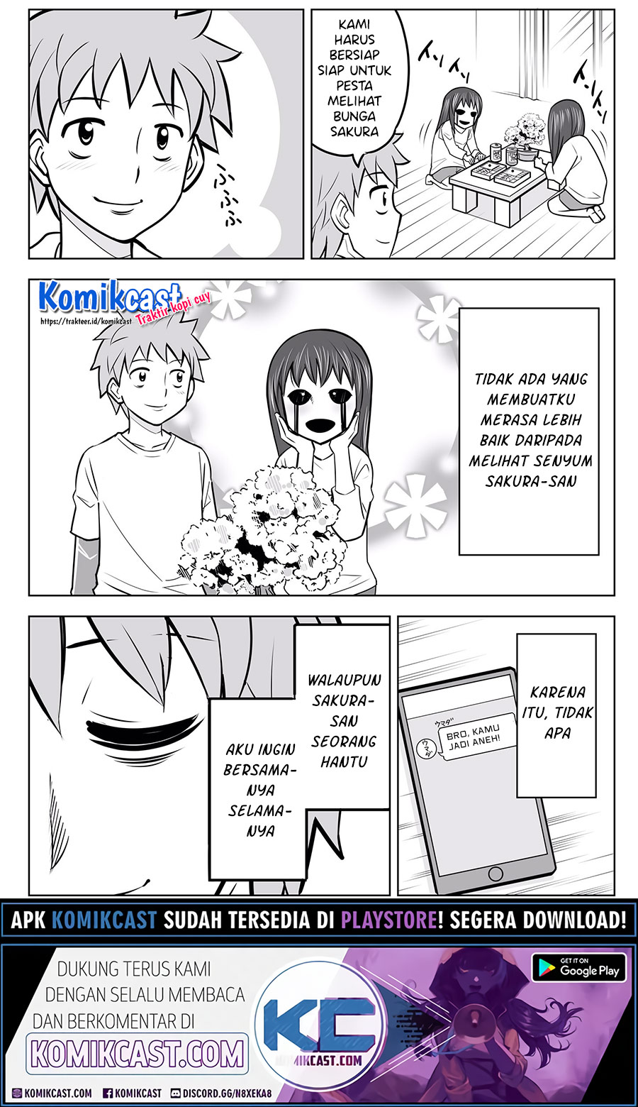 A Story about Living with a Ghost who will Attain Enlightenment in a Year Chapter 10 Gambar 4
