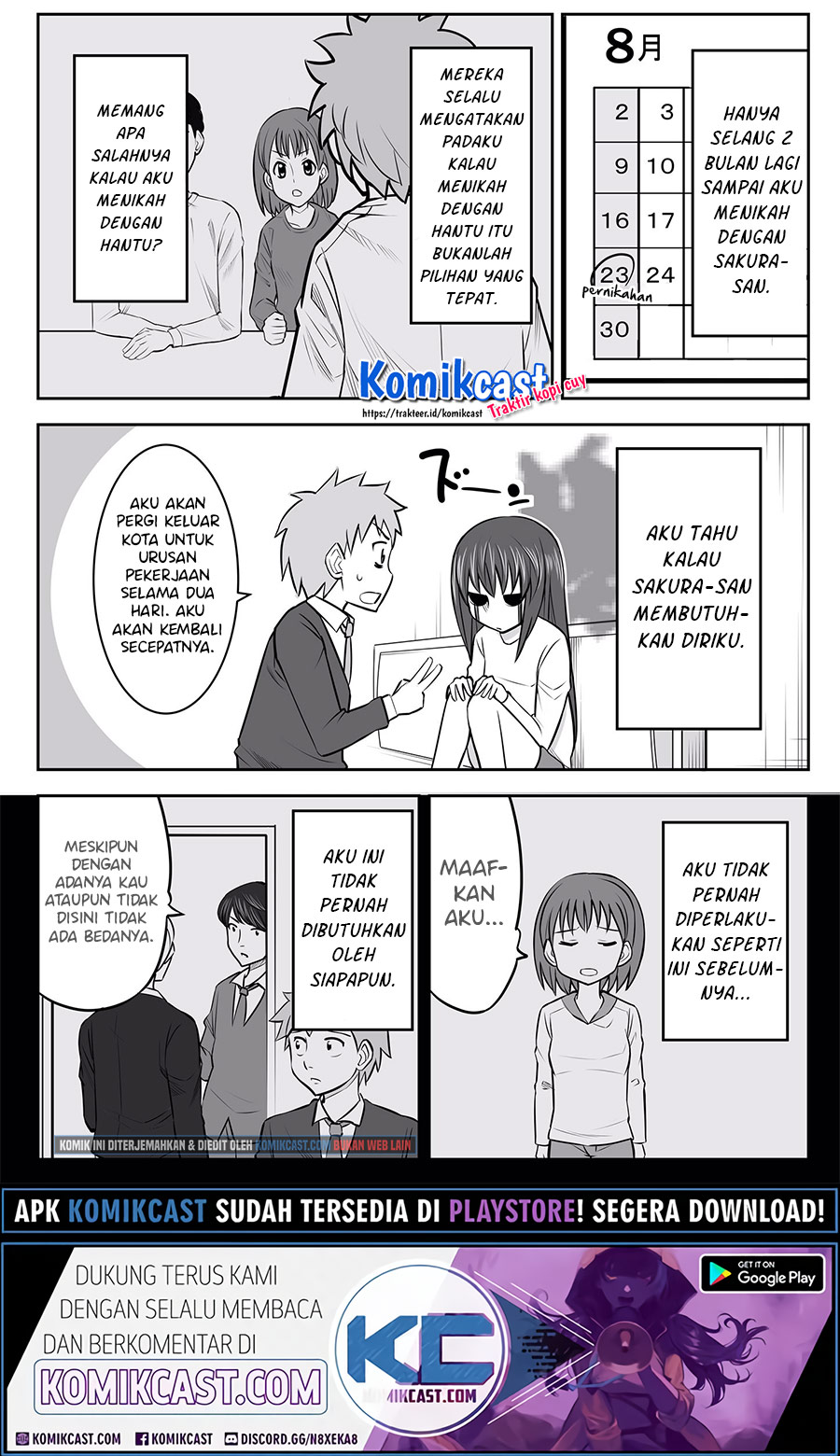 A Story about Living with a Ghost who will Attain Enlightenment in a Year Chapter 13 Gambar 2