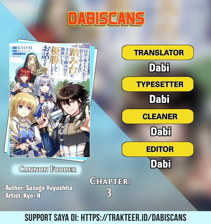 A Story of a Cannon Fodder who Firmly Believed He was the Protagonist, Misunderstood the Actual Protagonist as the Cannon Fodder, and Ended up Victorious Chapter 03 Gambar 1
