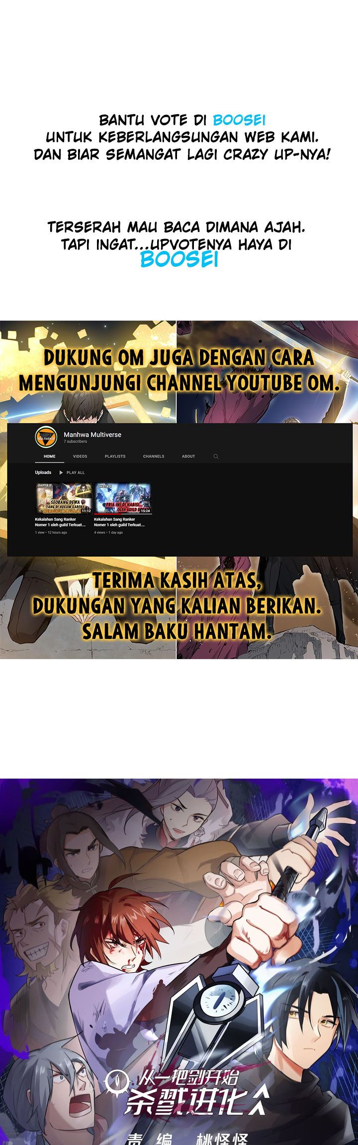 A Sword’s Evolution Begins From Killing Chapter 23 Gambar 2