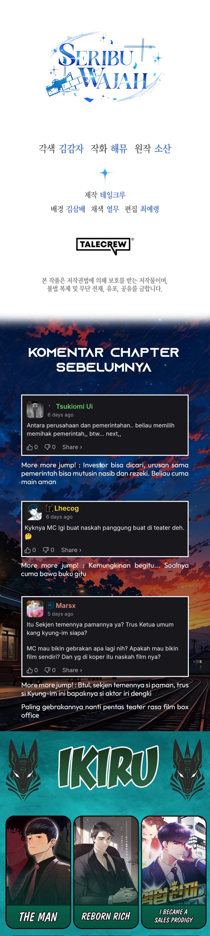 A Thousand Faces Chapter 50 Gambar 43