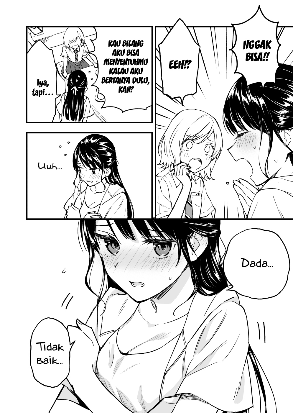 A Yuri Manga That Starts With Getting Rejected in a Dream Chapter 06 Gambar 2