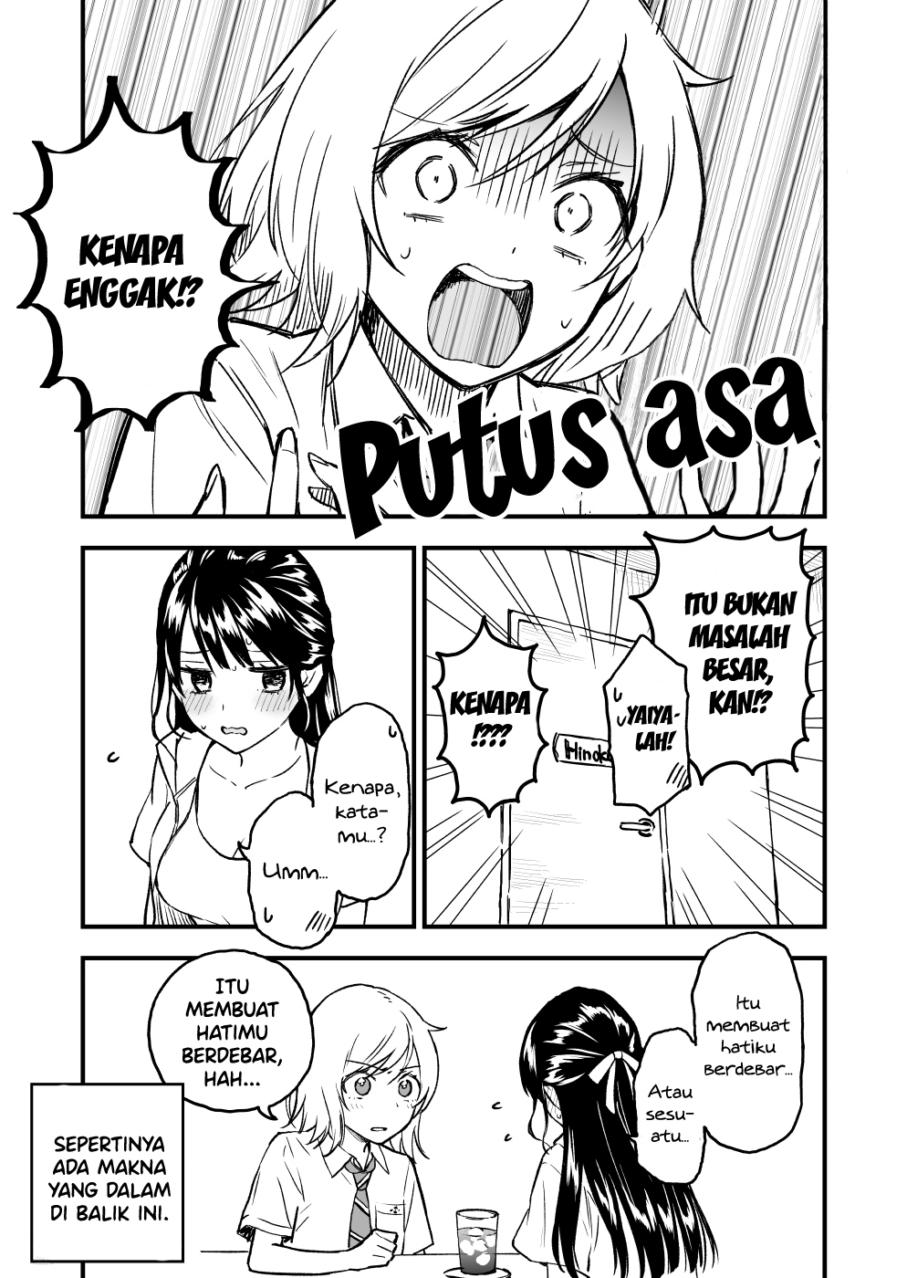 A Yuri Manga That Starts With Getting Rejected in a Dream Chapter 06 Gambar 3
