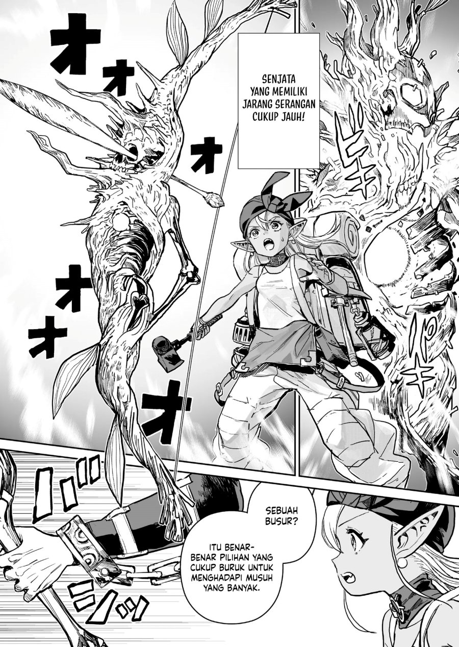 Abandoned: The Hero Who’s So Strong He Breaks Every Weapon, and the Elf Weaponsmith Chapter 02 Gambar 21