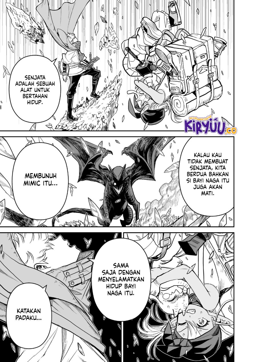 Abandoned: The Hero Who’s So Strong He Breaks Every Weapon, and the Elf Weaponsmith Chapter 05 Gambar 8