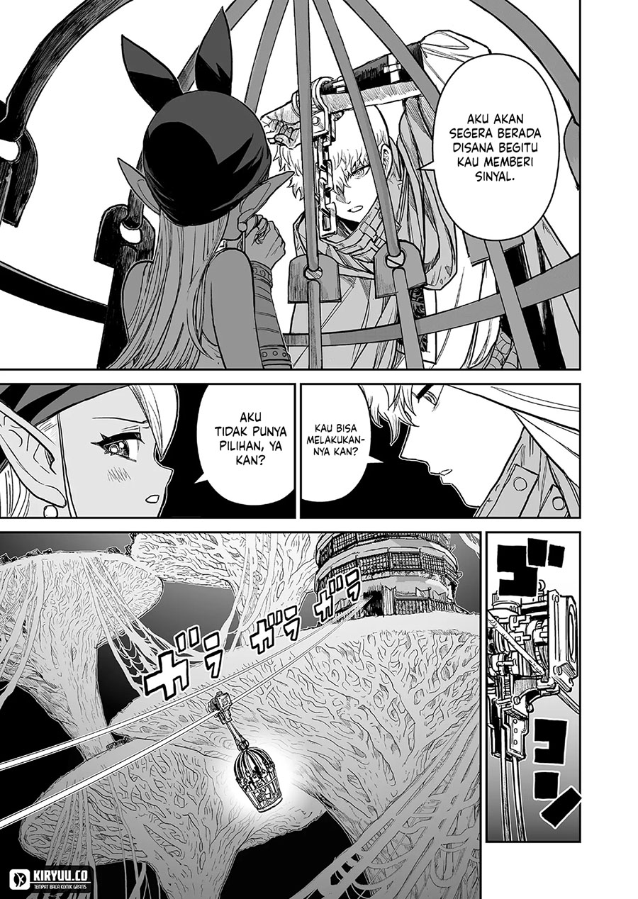 Abandoned: The Hero Who’s So Strong He Breaks Every Weapon, and the Elf Weaponsmith Chapter 08 Gambar 14