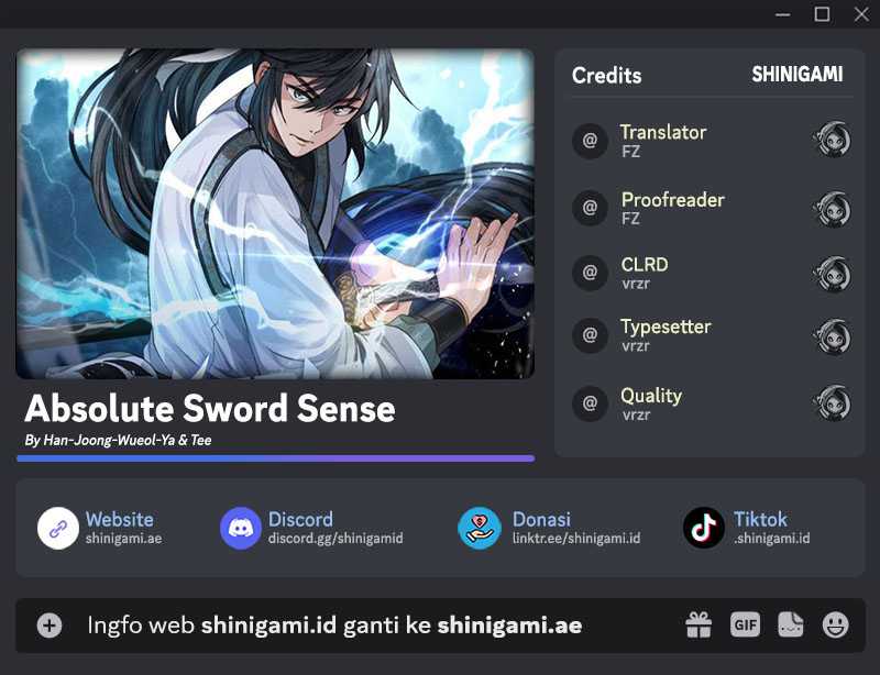 Absolute Sword Sense Chapter 50 Gambar 1