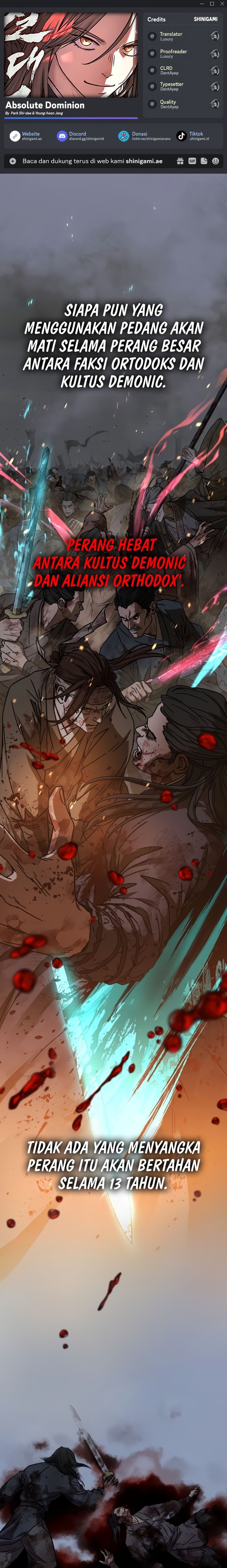 Absolute Dominion Chapter 01 Gambar 1