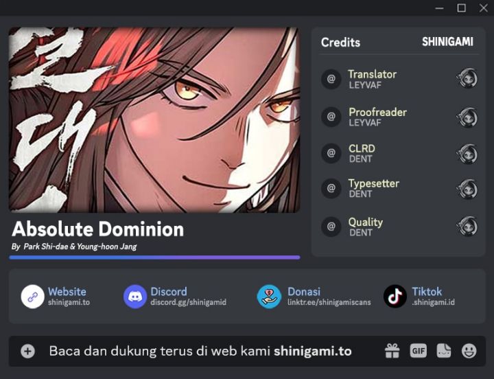 Absolute Dominion Chapter 49 Gambar 1