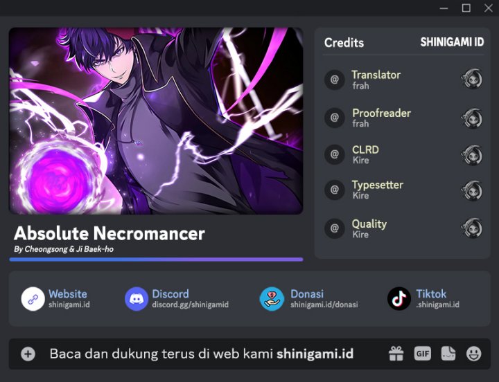 Absolute Necromancer Chapter 15 Gambar 1