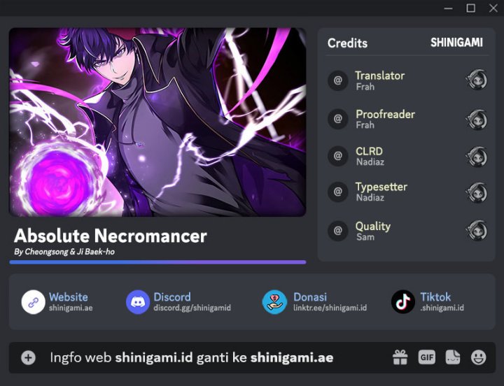 Absolute Necromancer Chapter 34 Gambar 1