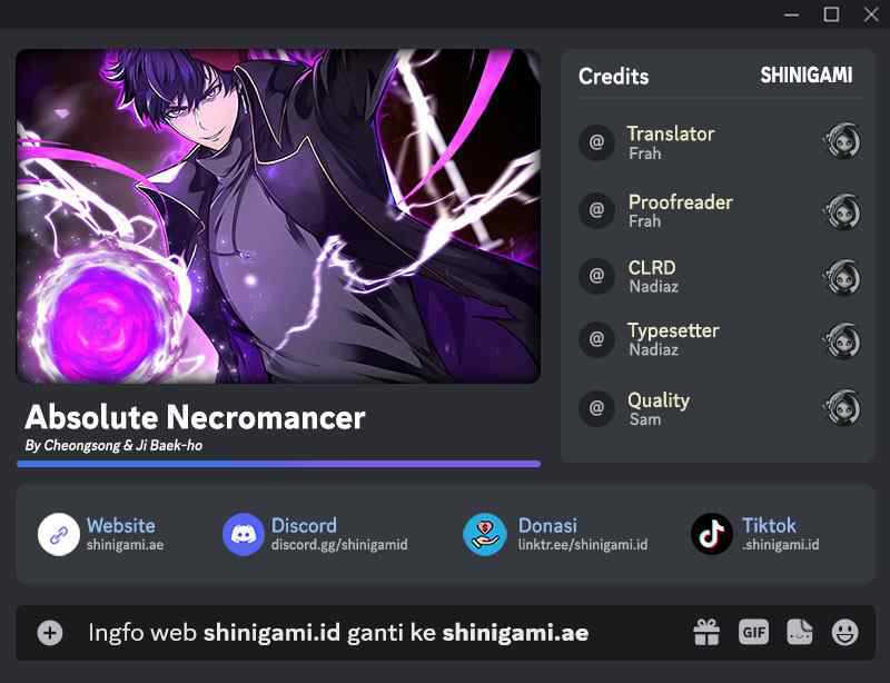 Absolute Necromancer Chapter 37 Gambar 1
