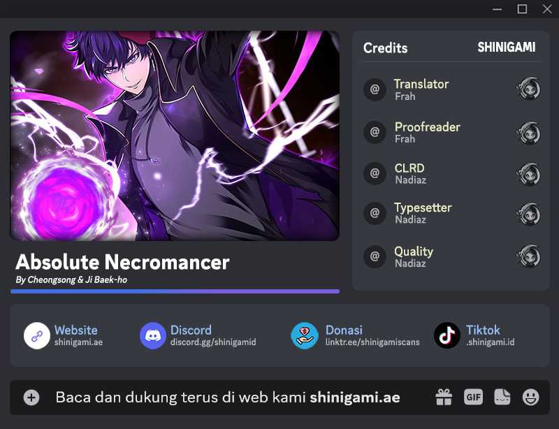 Absolute Necromancer Chapter 44 Gambar 1