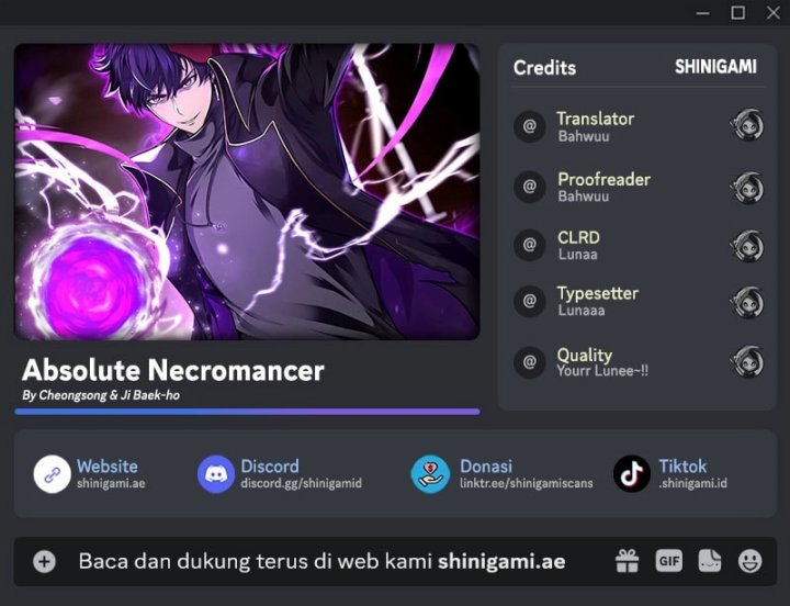 Absolute Necromancer Chapter 76 Gambar 1