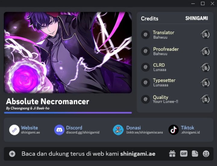 Absolute Necromancer Chapter 79 Gambar 1
