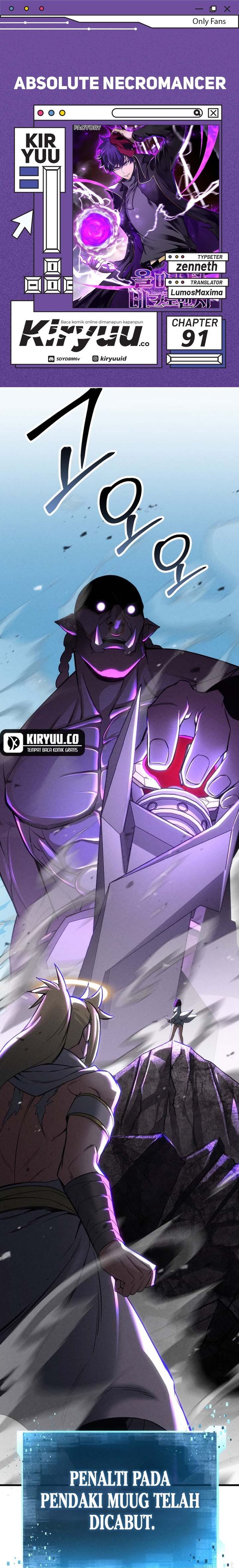 Absolute Necromancer Chapter 91 Gambar 1
