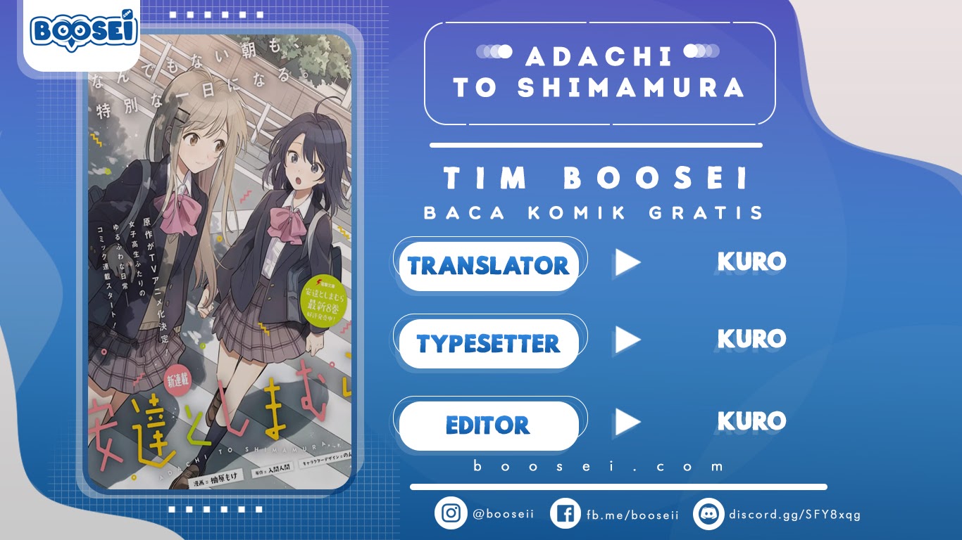 Adachi to Shimamura (YUZUHARA Moke) Chapter 04 Gambar 1