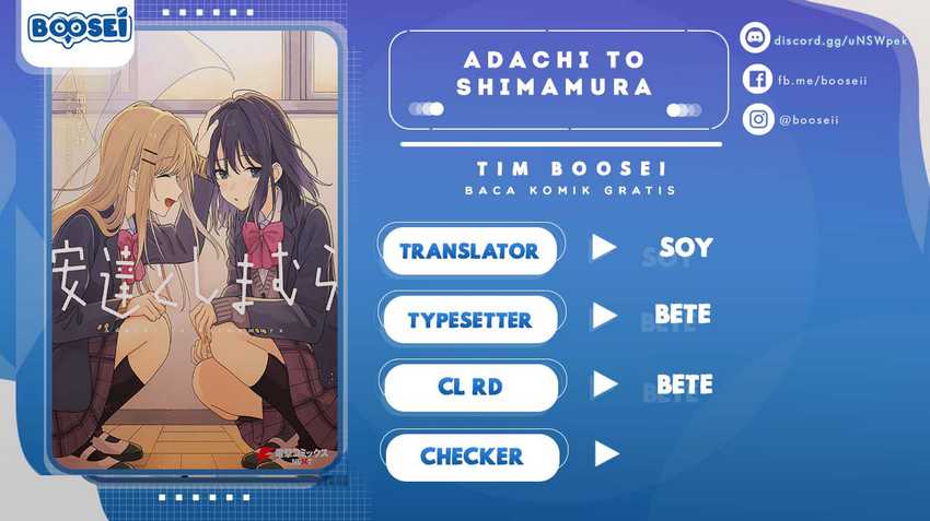 Adachi to Shimamura (YUZUHARA Moke) Chapter 17 Gambar 2