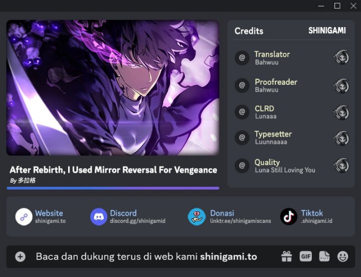 After Rebirth, I Used Mirror Reversal For Vengeance Chapter 20 Gambar 1