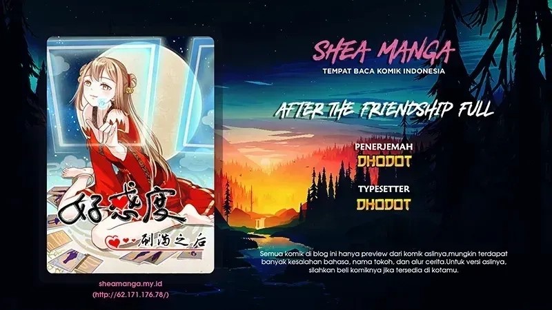 After The Friendship Full (100% Cleared Harem Route / Make The Level Up To Max) Chapter 36 Gambar 1