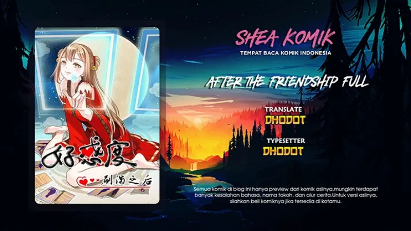 After The Friendship Full (100% Cleared Harem Route / Make The Level Up To Max) Chapter 41 Gambar 1