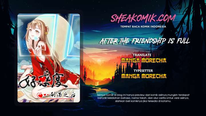 After The Friendship Full (100% Cleared Harem Route / Make The Level Up To Max) Chapter 65 Gambar 1