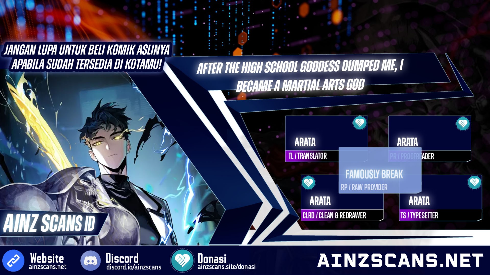 After the High School Goddess Dumped Me I Became a Martial Arts God (After breaking up with the school beauty) Chapter 01 Gambar 1