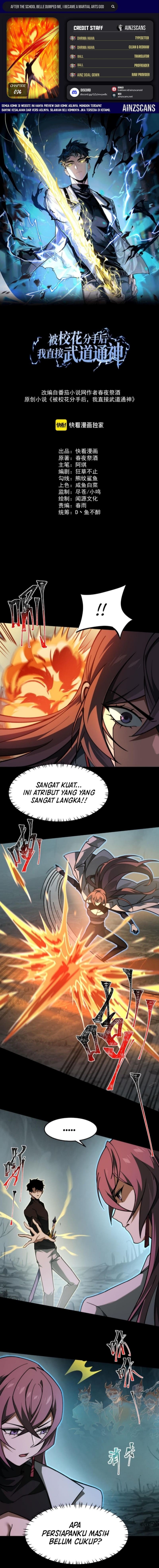 After the High School Goddess Dumped Me I Became a Martial Arts God (After breaking up with the school beauty) Chapter 26 Gambar 1