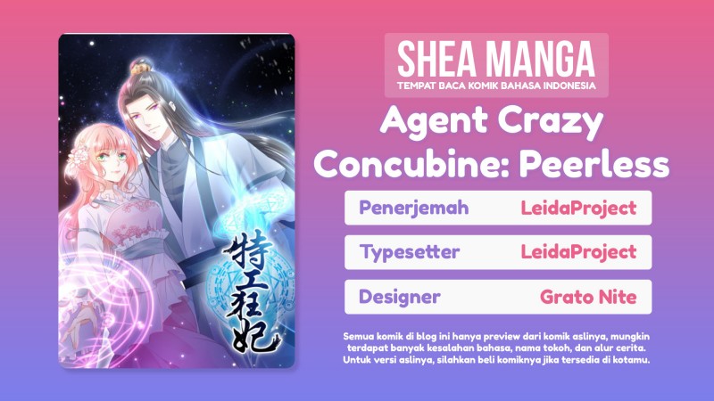 Agent Crazy Concubine: Peerless Comprehension Chapter 10 Gambar 1