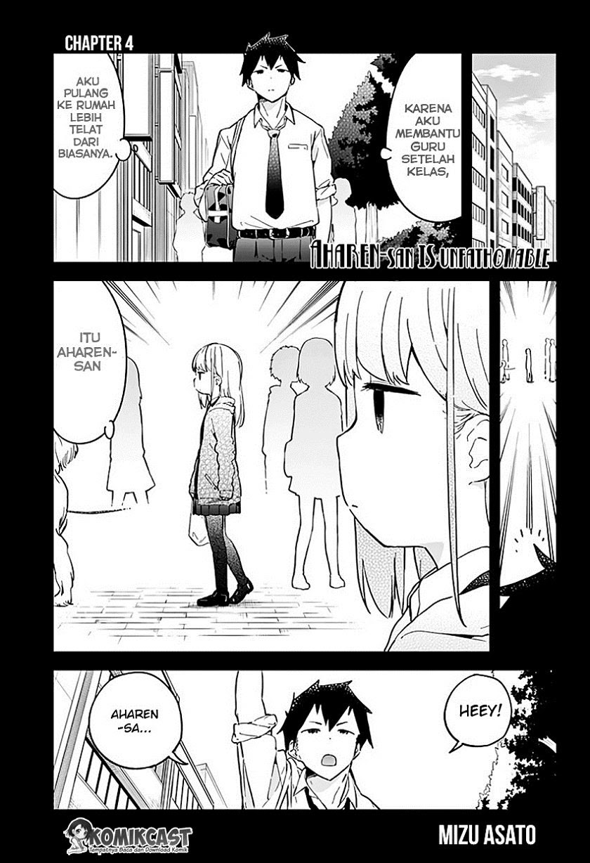 Aharen-san wa Hakarenai Chapter 04 Gambar 1