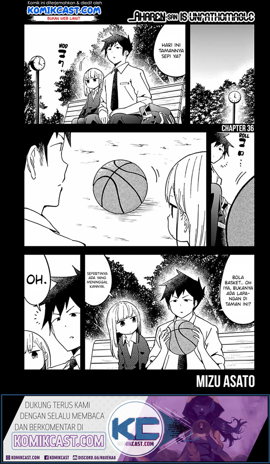 Aharen-san wa Hakarenai Chapter 36 Gambar 2
