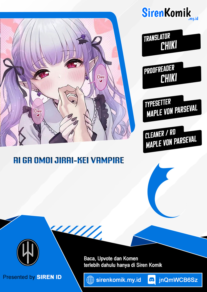 Ai ga Omoi Jiraikei Vampire Chapter 11 Gambar 1