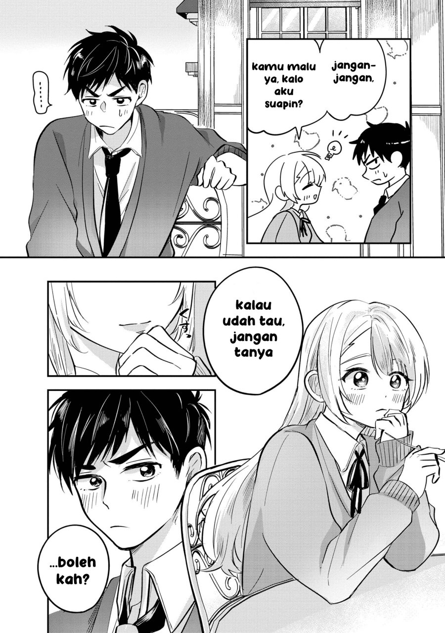 Aisare Tenshi na Classmate ga, Ore ni Dake Itazura ni Hohoemu Chapter 04 Gambar 17