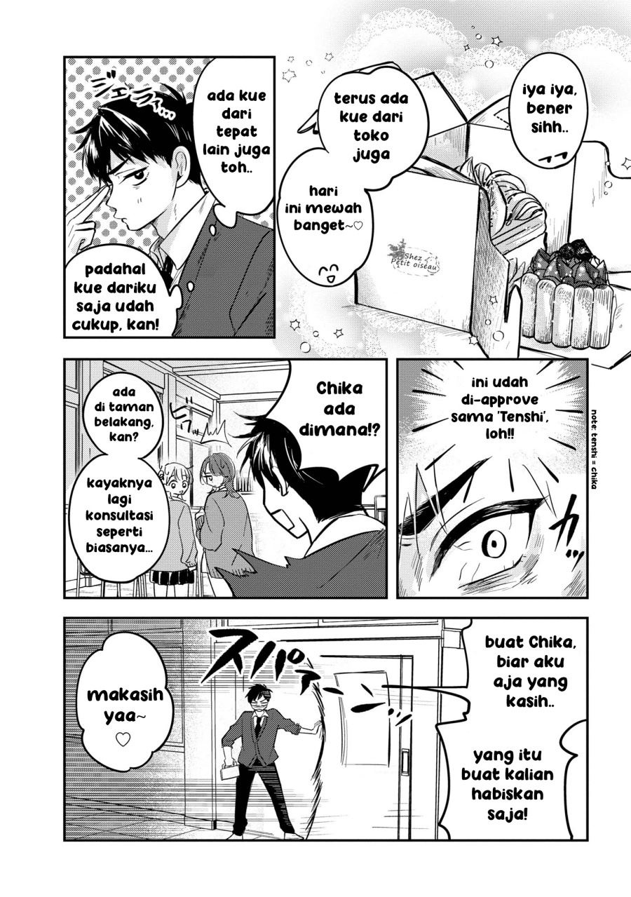 Aisare Tenshi na Classmate ga, Ore ni Dake Itazura ni Hohoemu Chapter 05 Gambar 5