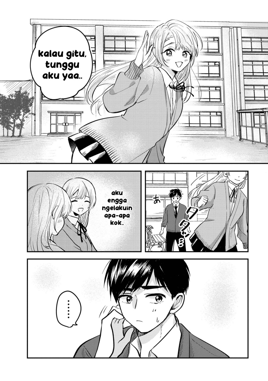 Aisare Tenshi na Classmate ga, Ore ni Dake Itazura ni Hohoemu Chapter 05 Gambar 13