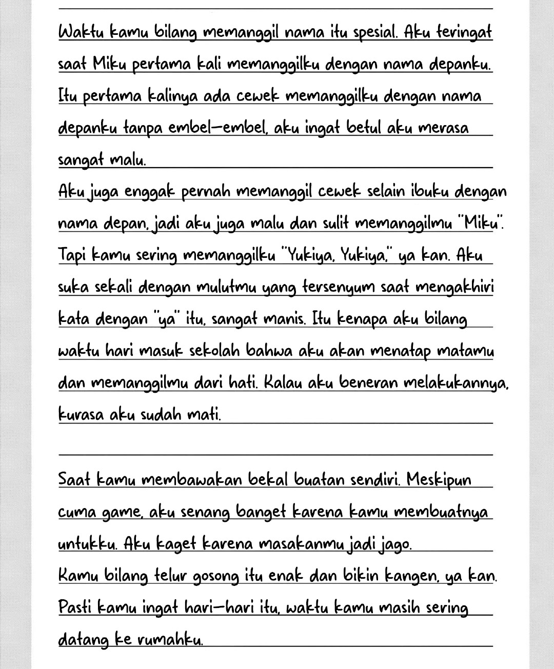 Aishiteru Game wo Owarasetai Chapter 60.5 Gambar 7