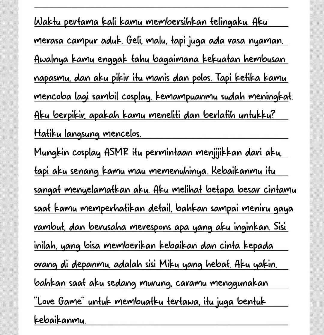 Aishiteru Game wo Owarasetai Chapter 60.5 Gambar 17