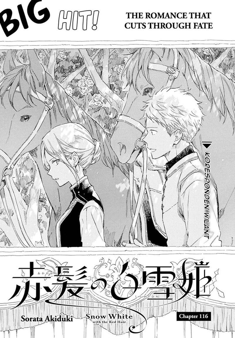 Akagami no Shirayuki-hime Chapter 116 Gambar 3